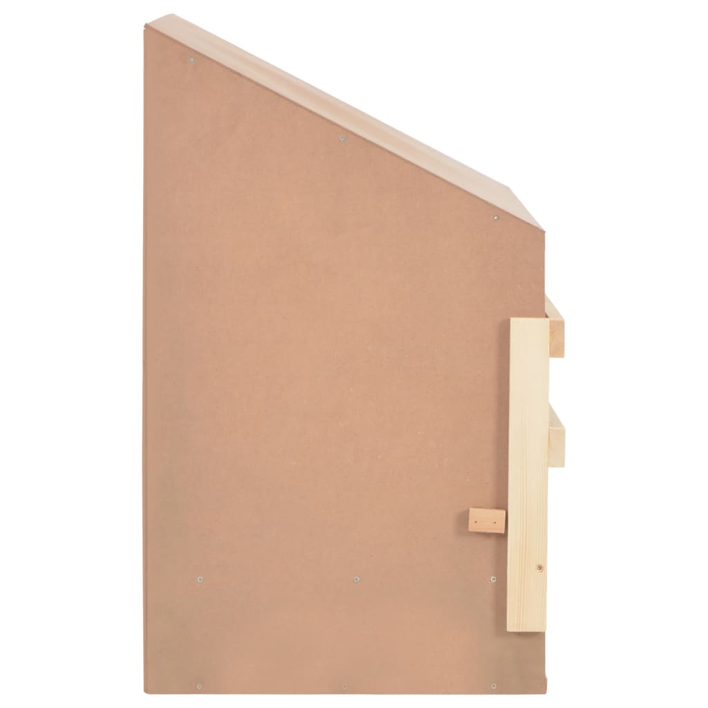 Snáškové hnízdo 3 boxy 93 x 40 x 65 cm masivní borovice