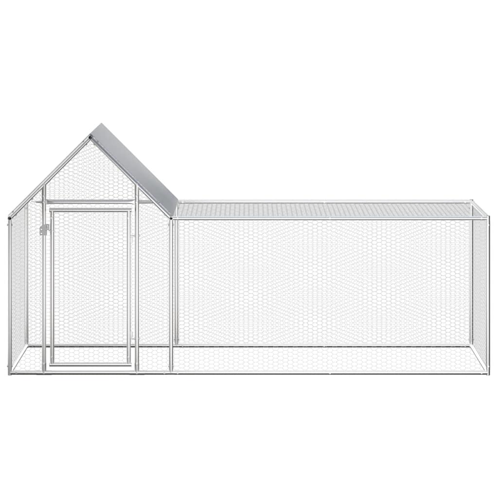 Klec pro kuřata 3 x 1 x 1,5 m pozinkovaná ocel