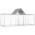 Načíst obrázek do prohlížeče galerie, Klec pro kuřata 3 x 1 x 1,5 m pozinkovaná ocel
