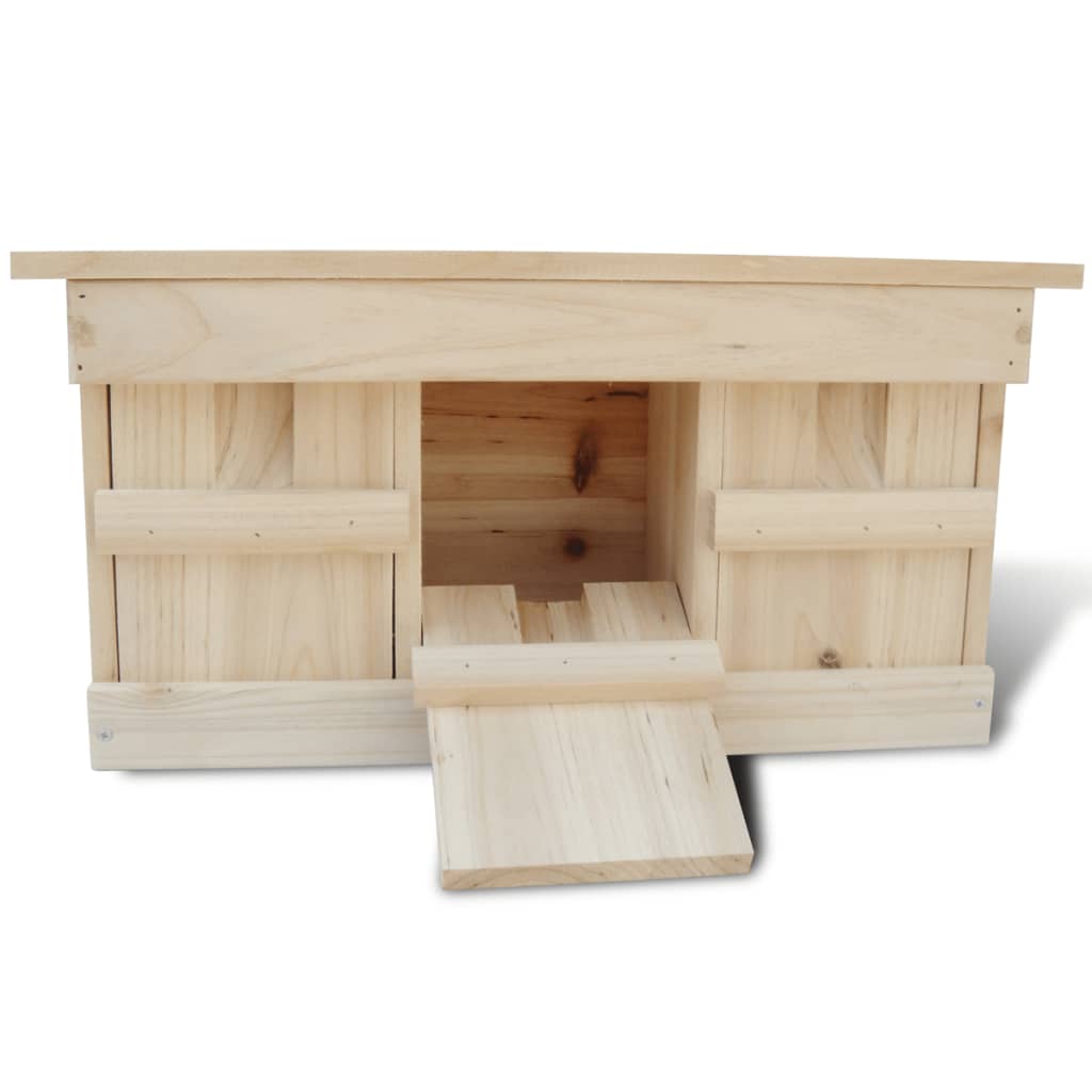 Ptačí budka pro špačky 2 ks 44 x 15,5 x 21,5 cm dřevo