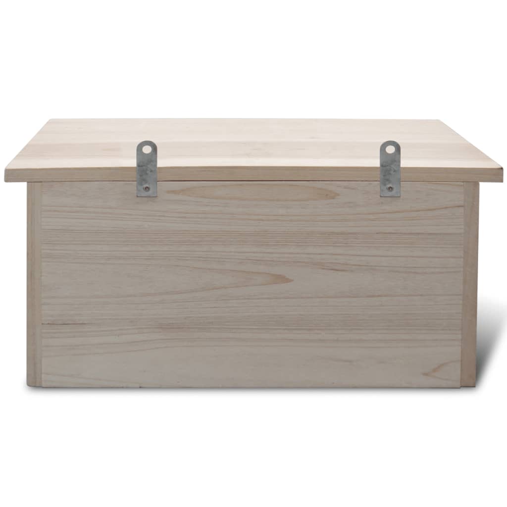 Ptačí budka pro špačky 2 ks 44 x 15,5 x 21,5 cm dřevo