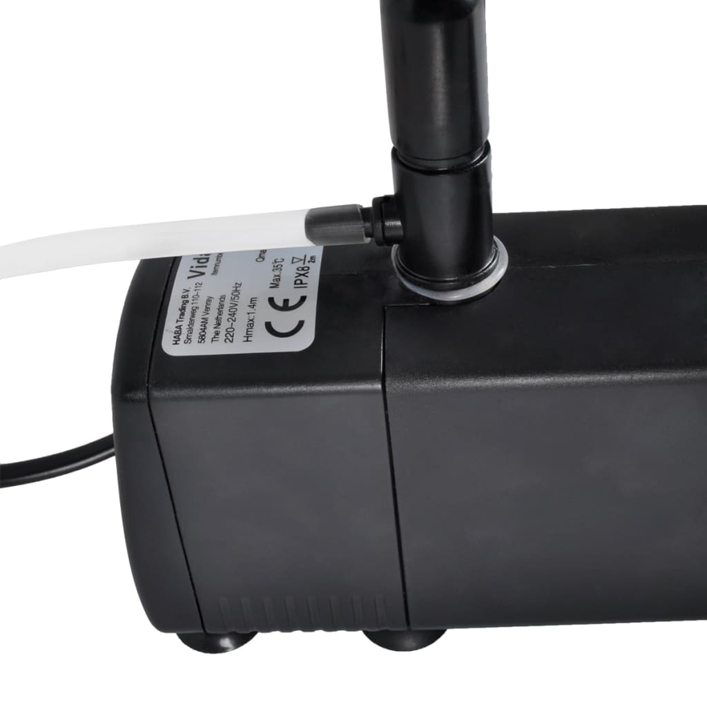 Akvarijní filtrační čerpadlo s aktivním uhlím a roztřikovačem, 800 l/h