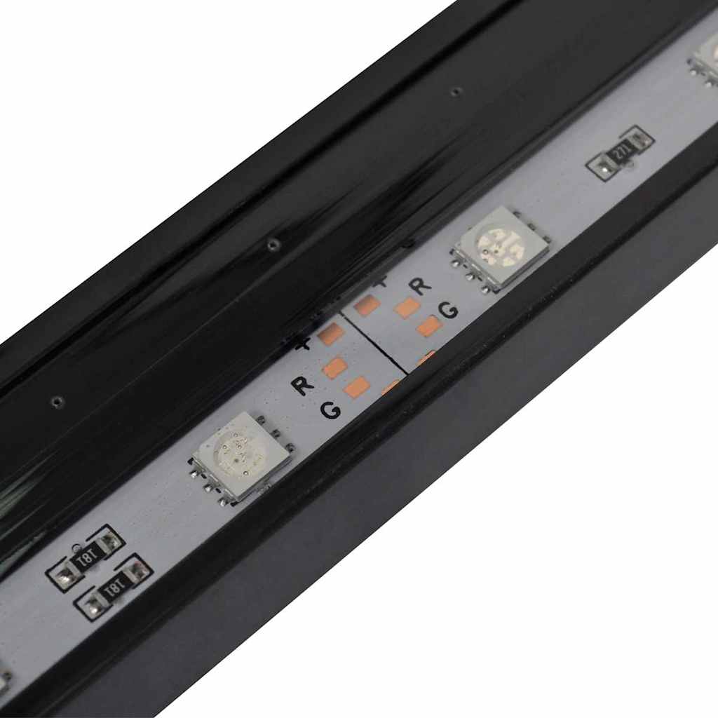 LED akvarijní lampa s bublinkami RGB 48 cm