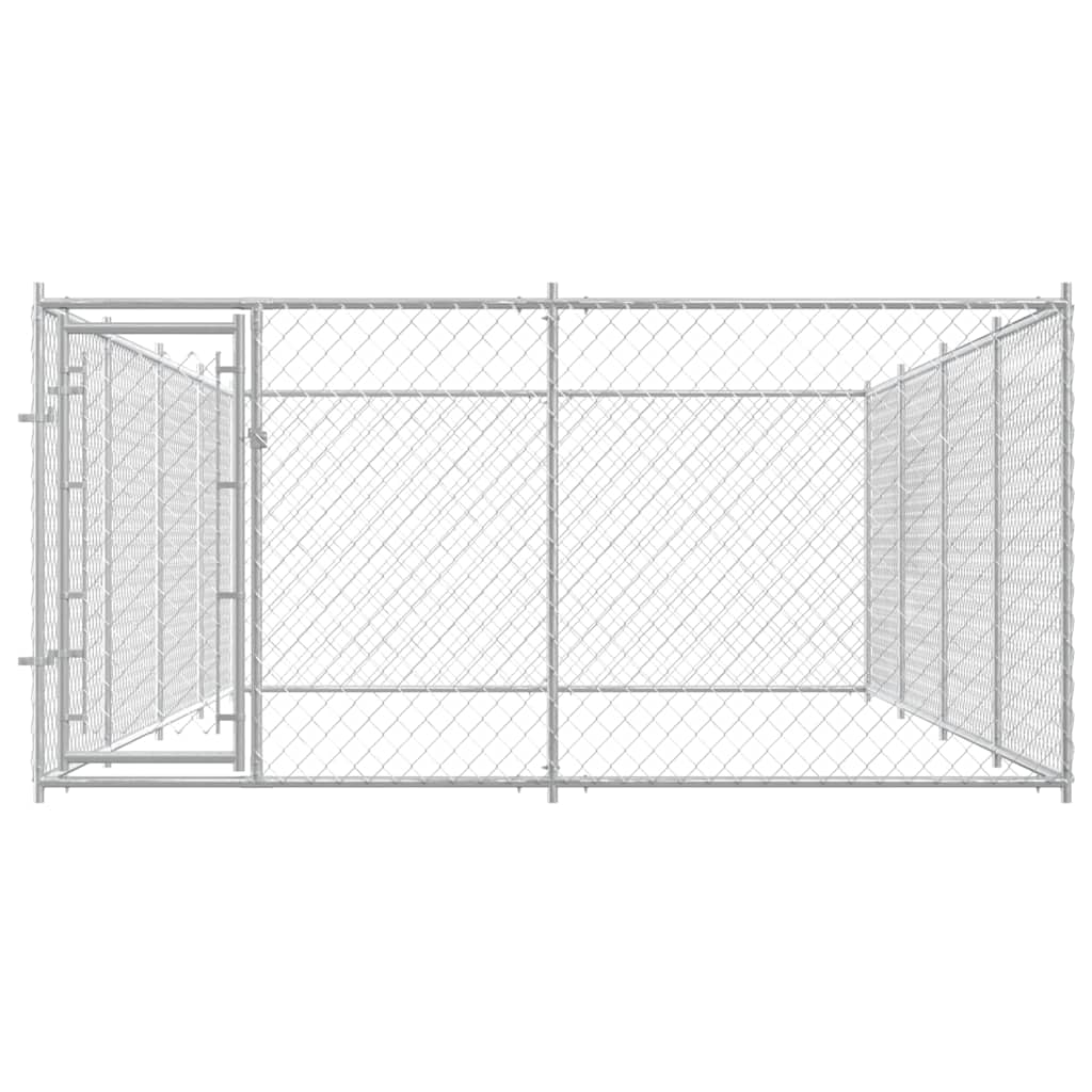 Venkovní psí kotec 7,6 x 3,8 x 1,9 m