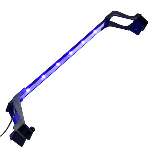 LED světlo do akvária se svorkami 55–70 cm modré a bílé