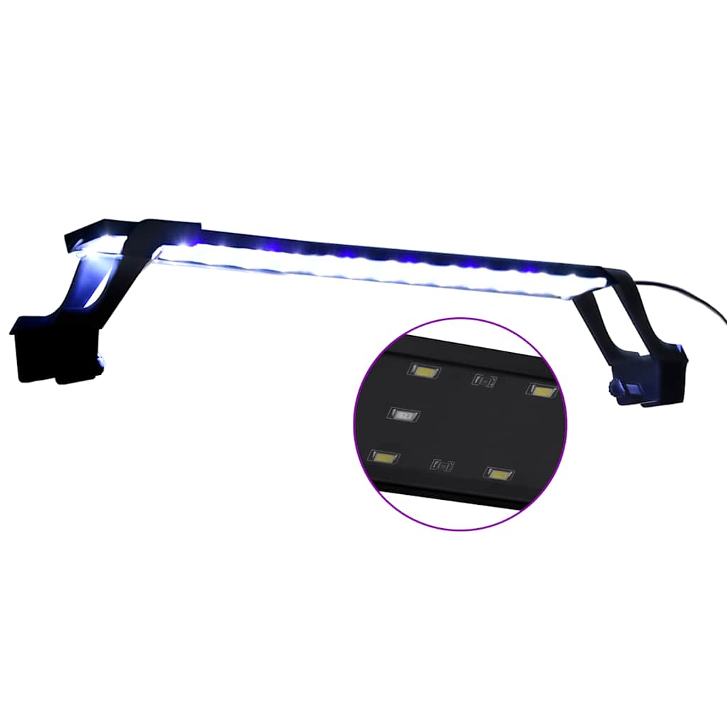 LED světlo do akvária se svorkami 55–70 cm modré a bílé