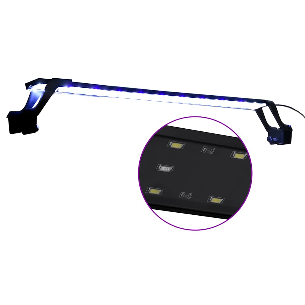 LED světlo do akvária se svorkami 75–90 cm modré a bílé