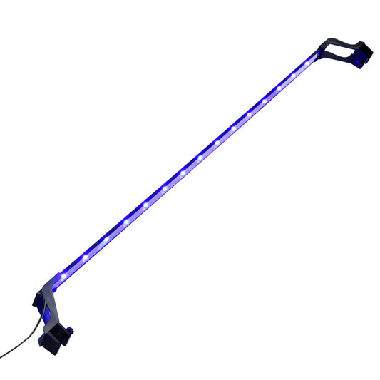 LED světlo do akvária se svorkami 155–130 cm modré a bílé