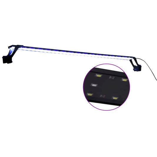LED světlo do akvária se svorkami 155–130 cm modré a bílé
