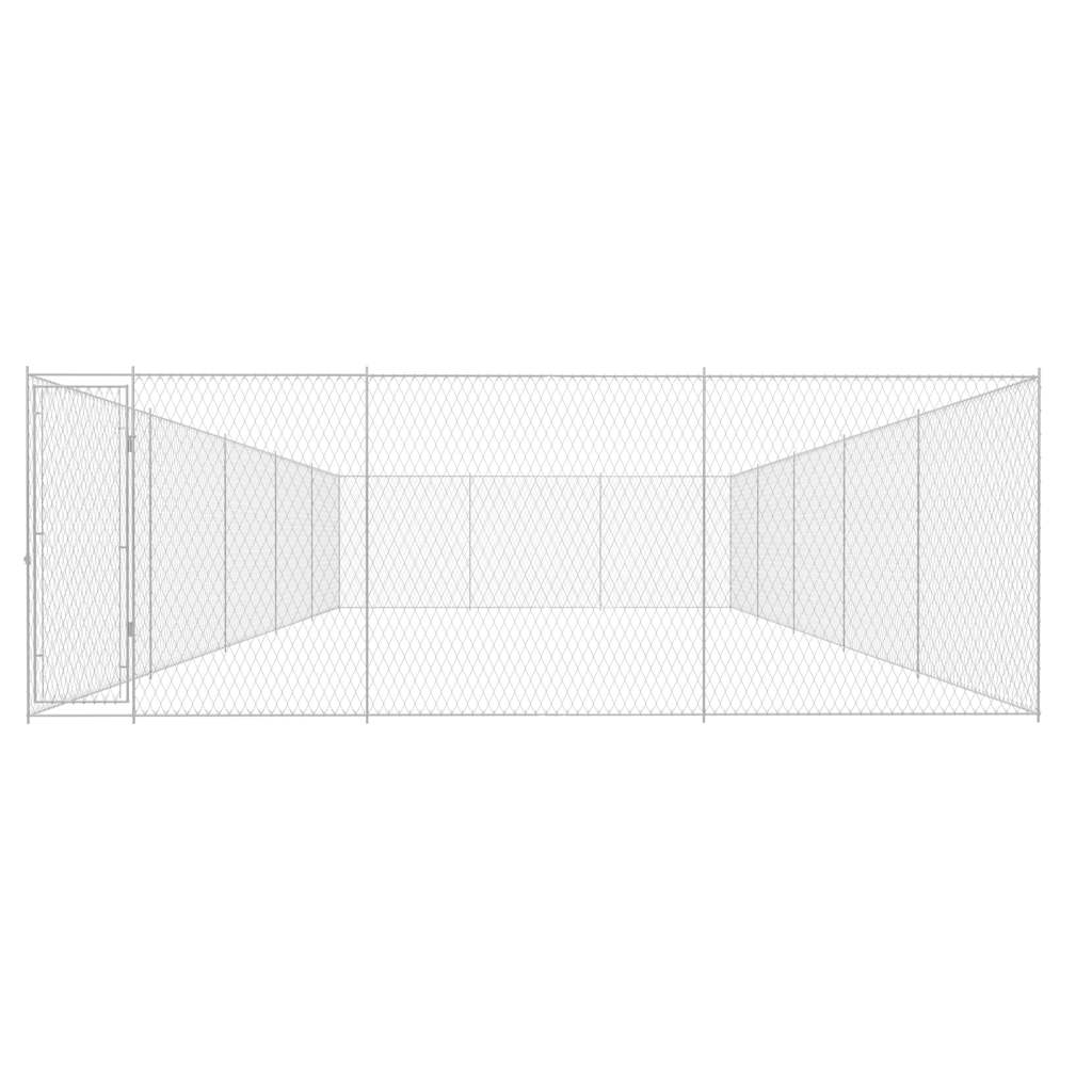 Venkovní psí kotec pozinkovaná ocel 950x570x185 cm