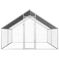 Načíst obrázek do prohlížeče galerie, Venkovní klec pro kuřata 2,75 x 4 x 1,92 m pozinkovaná ocel
