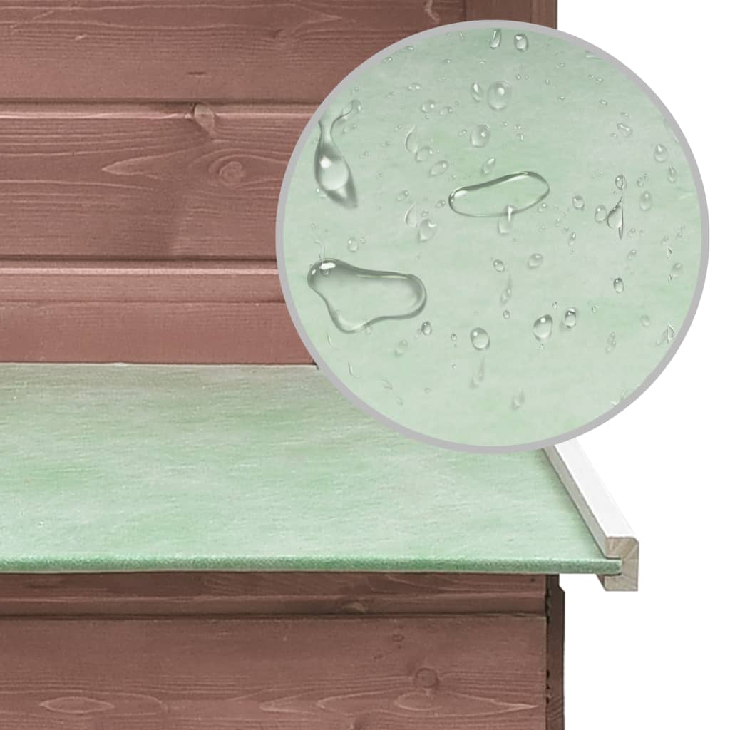 Klec pro kuřata moka 170 x 81 x 110 cm masivní borovice a jedle