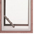 Načíst obrázek do prohlížeče galerie, Klec pro kuřata moka 170 x 81 x 110 cm masivní borovice a jedle
