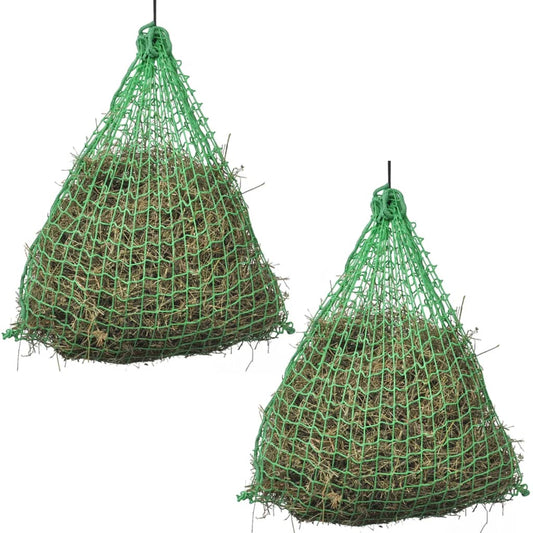 Sítě na seno 4 ks kulaté 0,75 x 0,5 m PP