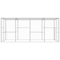 Načíst obrázek do prohlížeče galerie, Klec pro kočky 6 x 3 x 2,5 m pozinkovaná ocel
