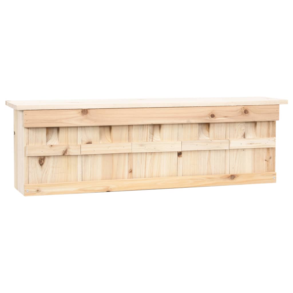 Ptačí budka pro vrabce 5 komůrek 68 x 15 x 21 cm jedlové dřevo