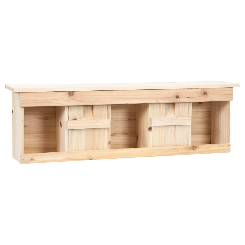 Ptačí budka pro vrabce 5 komůrek 68 x 15 x 21 cm jedlové dřevo