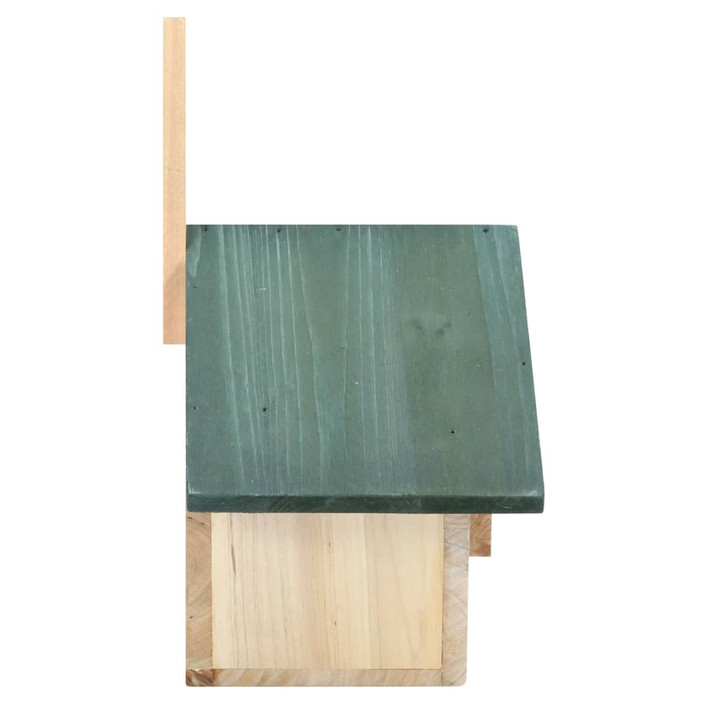 Ptačí budky 4 ks 24 x 16 x 30 cm jedlové dveře