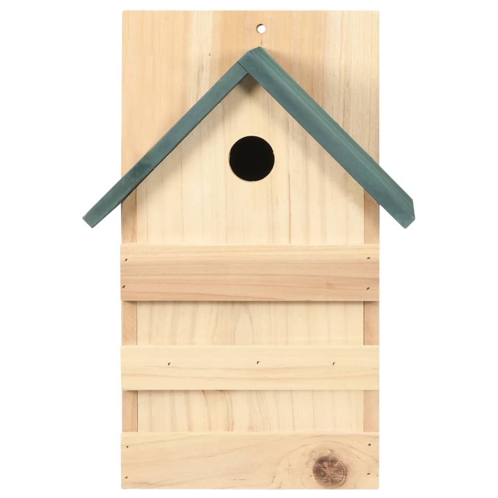 Ptačí budky 4 ks 23 x 19 x 33 cm jedlové dveře