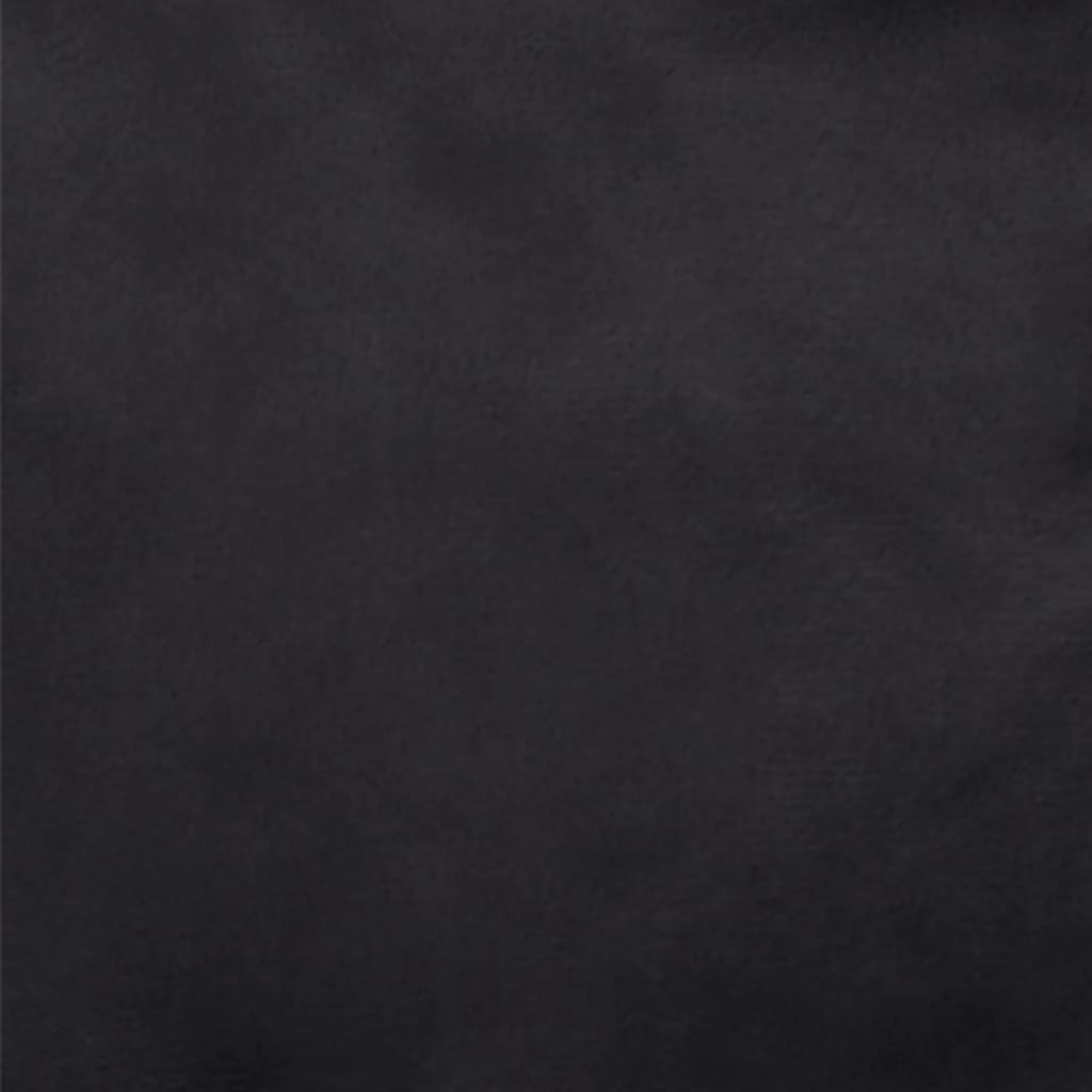 Pelíšek pro psy černý 79 x 70 x 19 cm plyš a umělá kůže