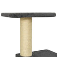 Načíst obrázek do prohlížeče galerie, Škrabadlo pro kočky se sisalovými sloupky tmavě šedé 118,5 cm
