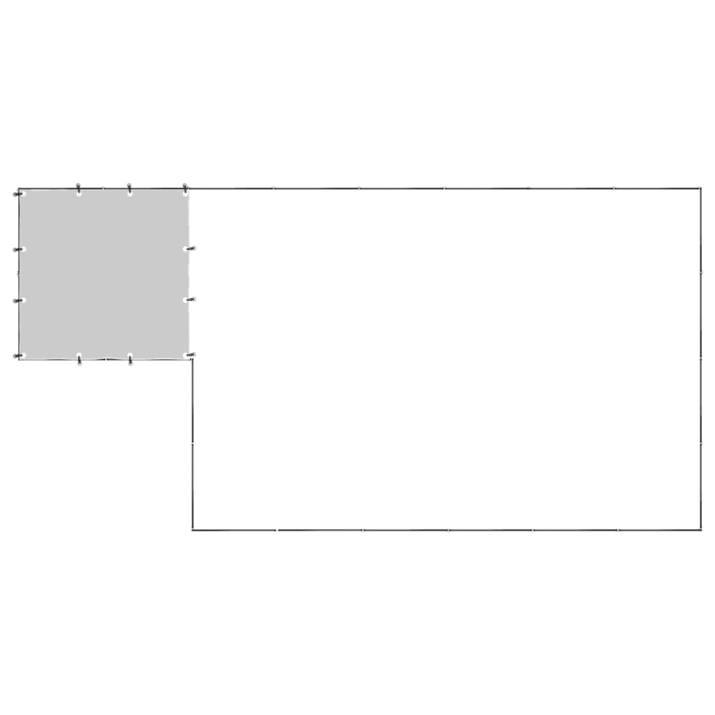 Psí kotec černý 8,47 m² ocel