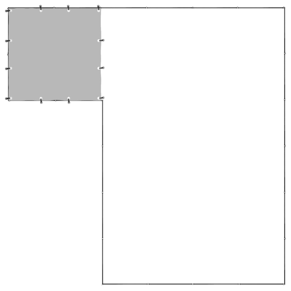 Psí kotec černý 8,47 m² ocel