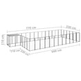 Načíst obrázek do prohlížeče galerie, Psí kotec černý 22,99 m² ocel
