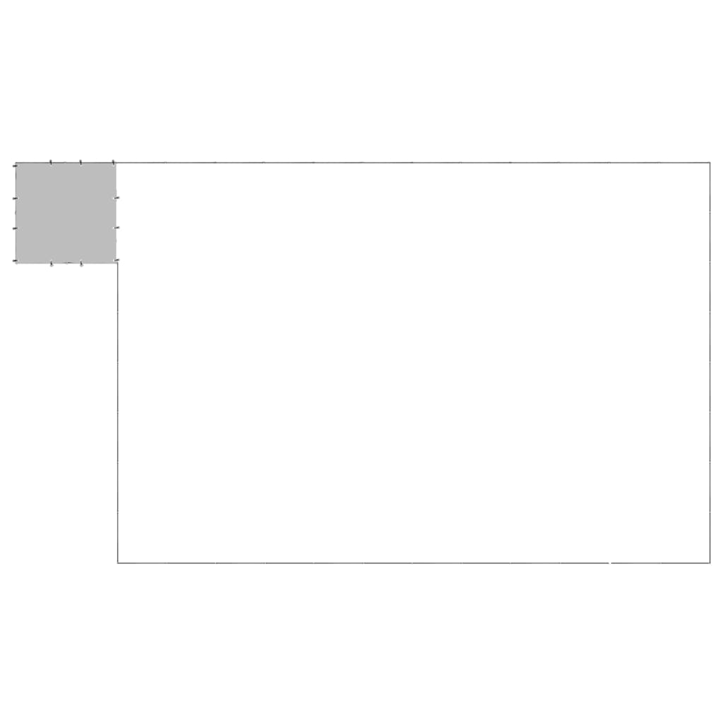 Psí kotec černý 30,25 m² ocel