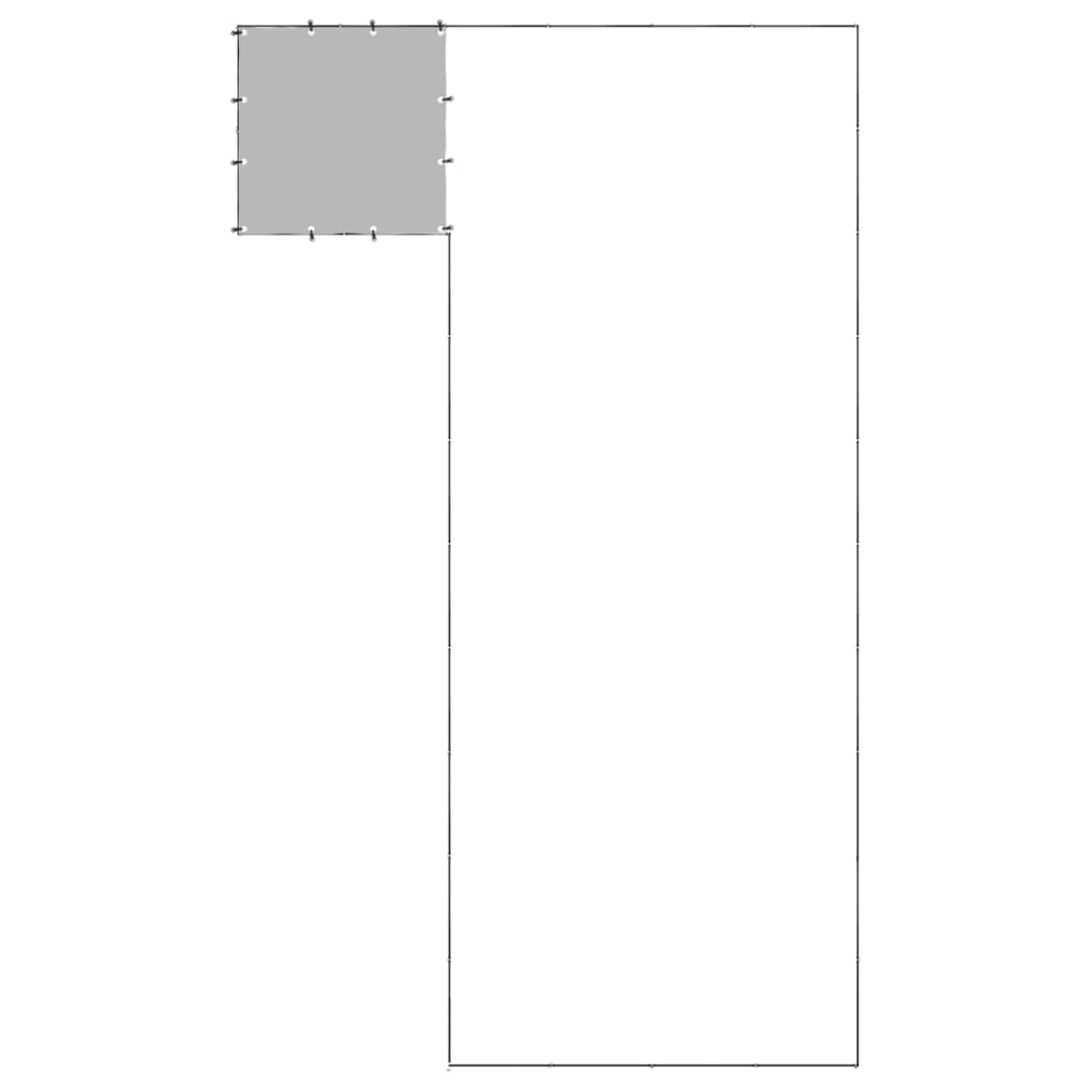 Psí kotec černý 19,36 m² ocel