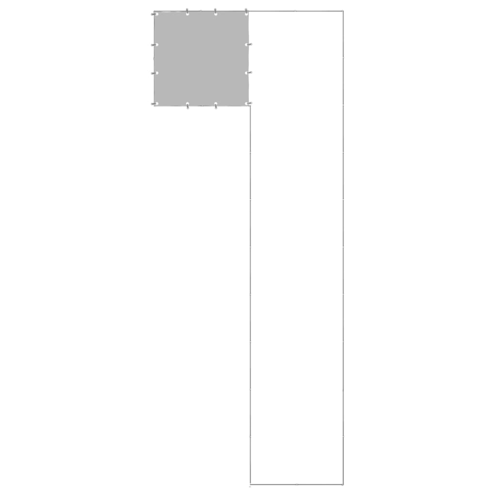 Psí kotec stříbrný 7,26 m² ocel