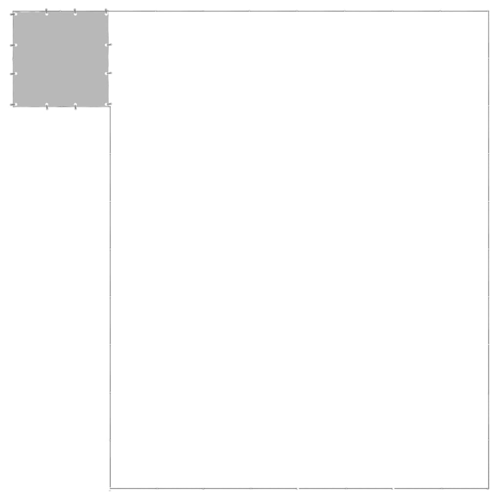 Psí kotec stříbrný 25,41 m² ocel