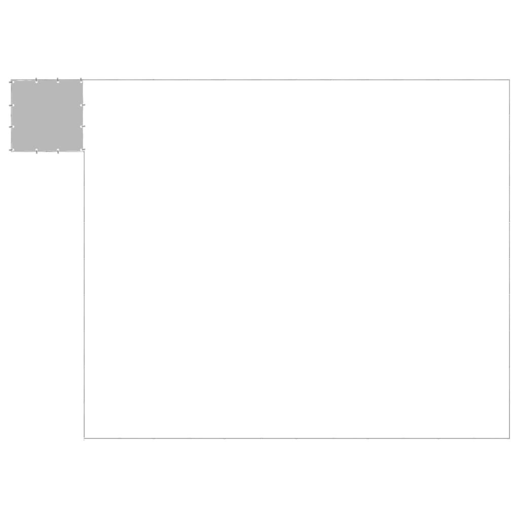 Psí kotec stříbrný 37,51 m² ocel