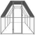Načíst obrázek do prohlížeče galerie, Venkovní klec pro kuřata 2 x 8 x 2 m pozinkovaná ocel
