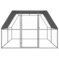 Načíst obrázek do prohlížeče galerie, Venkovní klec pro kuřata 3 x 4 x 2 m pozinkovaná ocel
