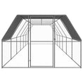 Načíst obrázek do prohlížeče galerie, Venkovní klec pro kuřata 3 x 12 x 2 m pozinkovaná ocel
