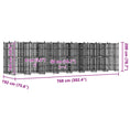 Načíst obrázek do prohlížeče galerie, Venkovní psí kotec ocel 14,75 m²
