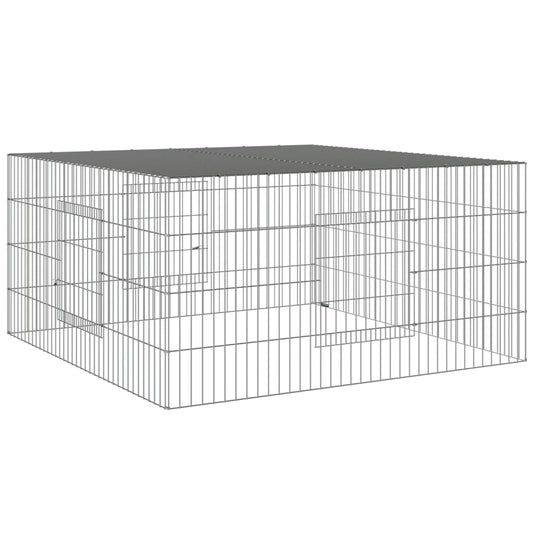 Klec pro králíka 110 x 110 x 55 cm pozinkované železo