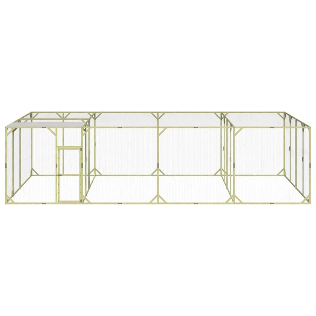 Kurník 800x400x200 cm impregnované masivní borové dřevo