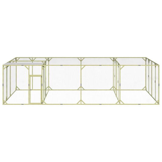 Kurník 800x400x200 cm impregnované masivní borové dřevo