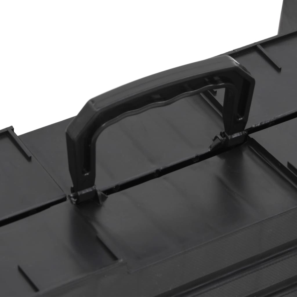 Skládací rampa pro psy černá 153 x 40 x 12,5 cm plast