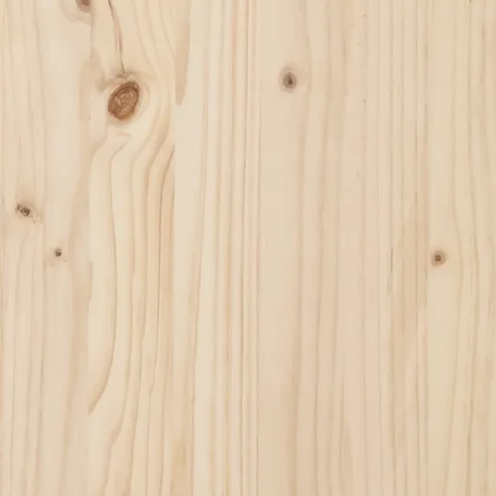 Pelíšek pro psy 65,5 x 50,5 x 28 cm masivní borovice