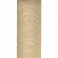 Načíst obrázek do prohlížeče galerie, Škrabadlo pro kočky se sisalovým sloupkem světle šedé 74 cm
