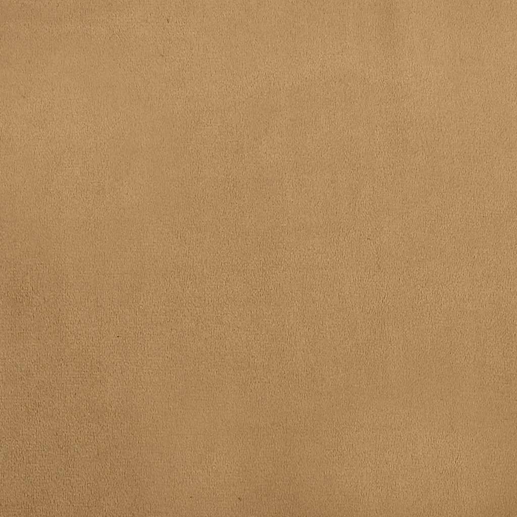 Pelíšek pro psy hnědý 60 x 40 x 30 cm samet