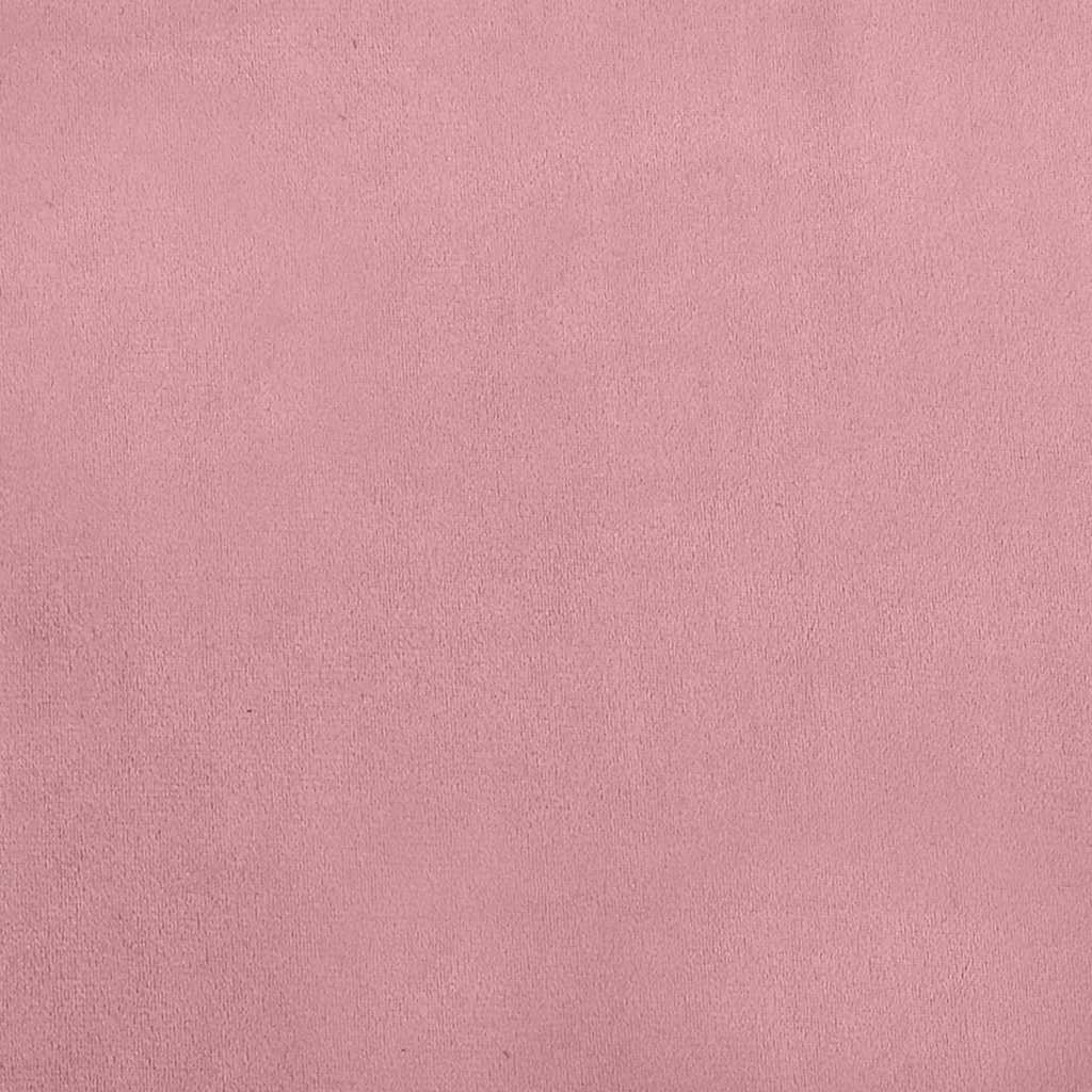 Pelíšek pro psy růžový 70 x 45 x 26,5 cm samet