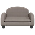 Načíst obrázek do prohlížeče galerie, Pelíšek pro psy taupe 50 x 40 x 30 cm textil
