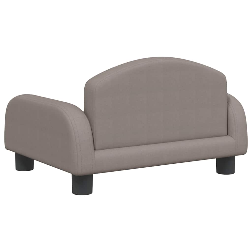 Pelíšek pro psy taupe 50 x 40 x 30 cm textil