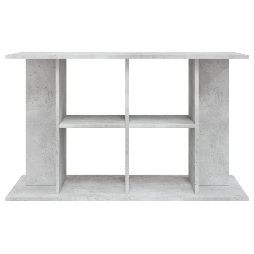 Stojan na akvárium betonový šedý 100 x 40 x 60 cm, dřevo