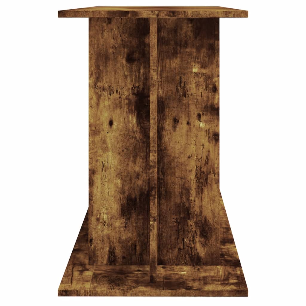 Stojan na akvárium kouřový dub 120x40x60 cm kompozitní dřevo