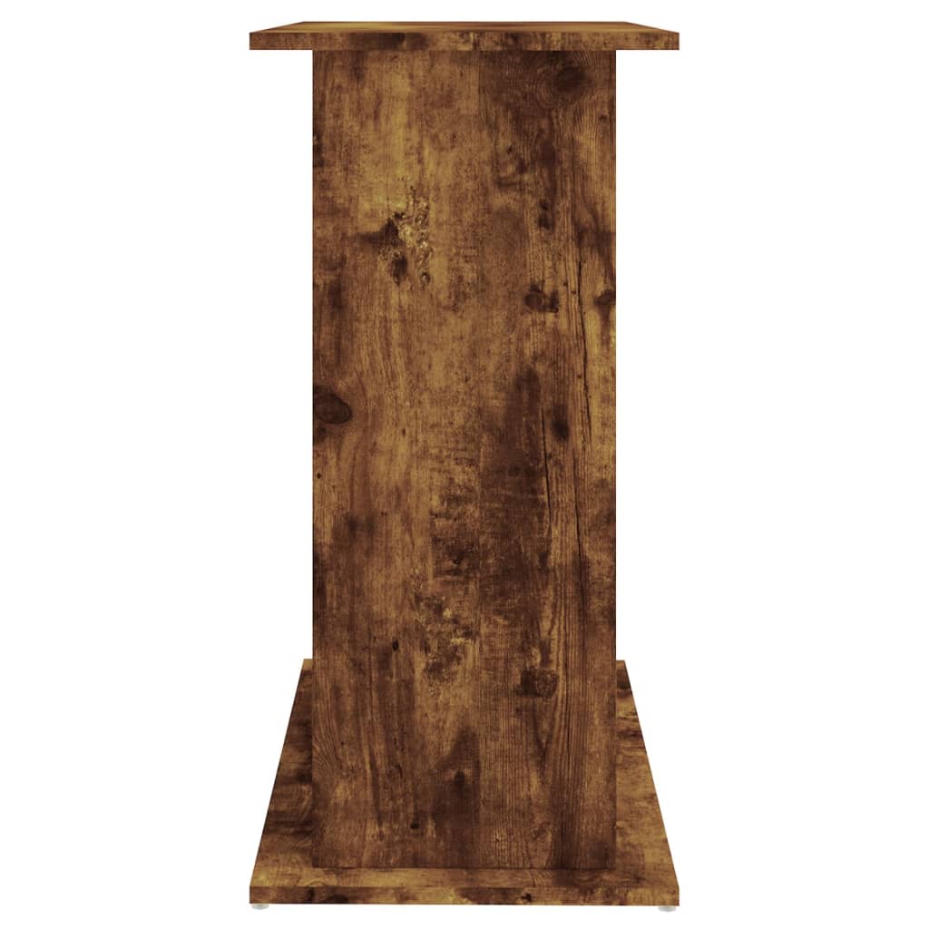 Stojan na akvárium kouřový dub 81 x 36 x 73 cm kompozitní dřevo